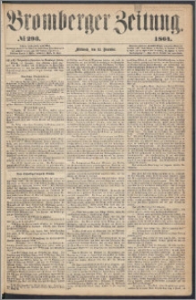 Bromberger Zeitung, 1864, nr 293