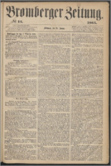 Bromberger Zeitung, 1865, nr 15