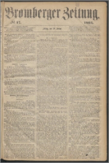 Bromberger Zeitung, 1865, nr 17