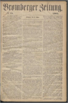 Bromberger Zeitung, 1865, nr 18