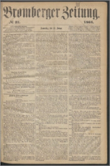 Bromberger Zeitung, 1865, nr 22