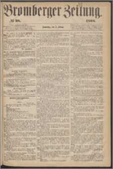 Bromberger Zeitung, 1865, nr 28