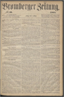 Bromberger Zeitung, 1865, nr 29