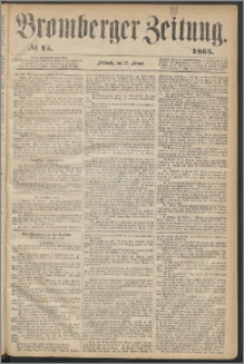 Bromberger Zeitung, 1865, nr 45