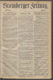 Bromberger Zeitung, 1865, nr 46