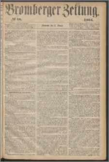 Bromberger Zeitung, 1865, nr 48