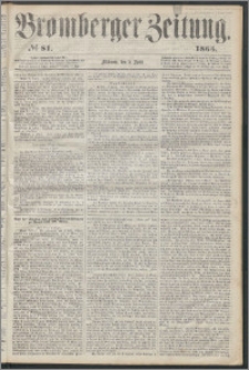 Bromberger Zeitung, 1865, nr 81