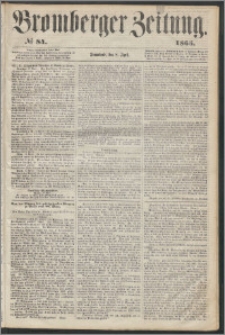 Bromberger Zeitung, 1865, nr 84