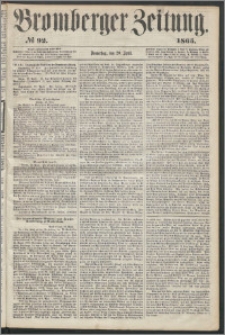 Bromberger Zeitung, 1865, nr 92