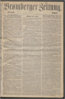 Bromberger Zeitung, 1865, nr 114