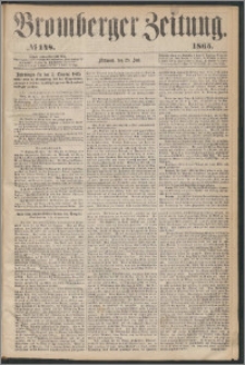Bromberger Zeitung, 1865, nr 148