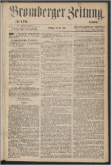 Bromberger Zeitung, 1865, nr 176