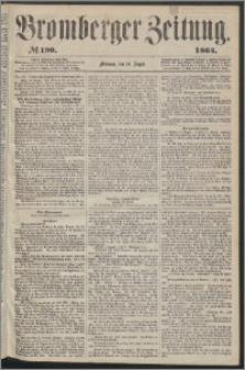 Bromberger Zeitung, 1865, nr 190