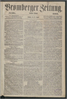 Bromberger Zeitung, 1865, nr 195