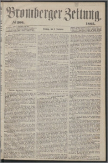 Bromberger Zeitung, 1865, nr 206