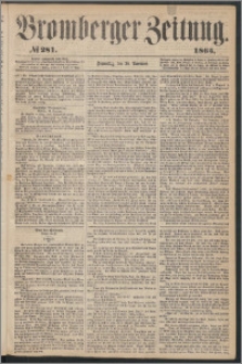 Bromberger Zeitung, 1865, nr 281