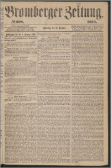 Bromberger Zeitung, 1865, nr 299