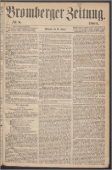 Bromberger Zeitung, 1866, nr 8