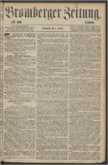 Bromberger Zeitung, 1866, nr 29