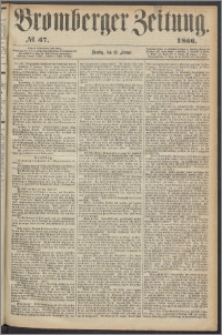 Bromberger Zeitung, 1866, nr 37