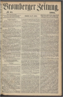 Bromberger Zeitung, 1866, nr 41