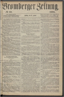 Bromberger Zeitung, 1866, nr 49