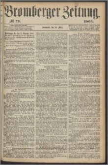 Bromberger Zeitung, 1866, nr 71