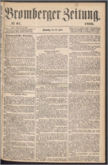Bromberger Zeitung, 1866, nr 91