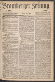 Bromberger Zeitung, 1866, nr 116