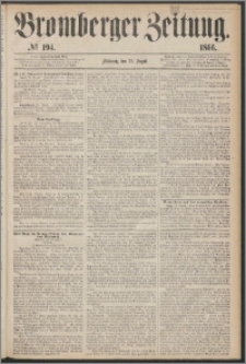 Bromberger Zeitung, 1866, nr 194