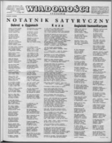 Wiadomości, R. 12 nr 7 (568), 1957