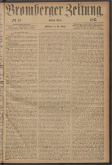 Bromberger Zeitung, 1867, nr 13