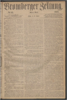 Bromberger Zeitung, 1867, nr 15
