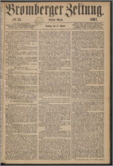 Bromberger Zeitung, 1867, nr 23