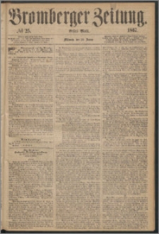 Bromberger Zeitung, 1867, nr 25