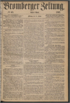 Bromberger Zeitung, 1867, nr 43