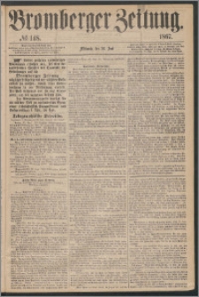 Bromberger Zeitung, 1867, nr 148