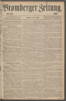 Bromberger Zeitung, 1867, nr 193