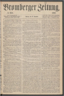 Bromberger Zeitung, 1867, nr 218