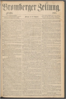 Bromberger Zeitung, 1867, nr 274