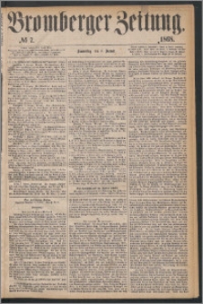 Bromberger Zeitung, 1868, nr 7