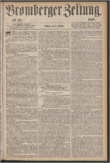 Bromberger Zeitung, 1868, nr 28