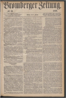 Bromberger Zeitung, 1868, nr 29