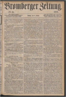 Bromberger Zeitung, 1868, nr 34