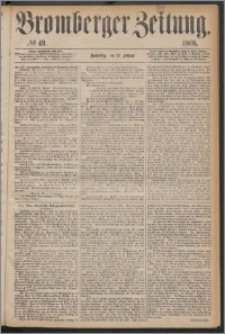 Bromberger Zeitung, 1868, nr 49