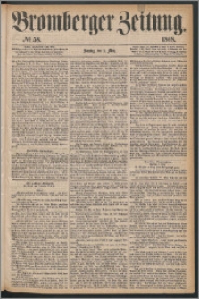 Bromberger Zeitung, 1868, nr 58
