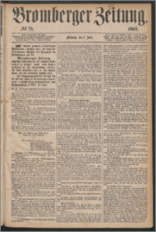Bromberger Zeitung, 1868, nr 78