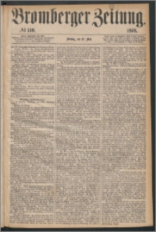 Bromberger Zeitung, 1868, nr 110