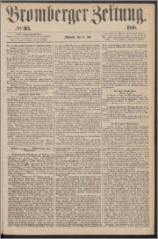 Bromberger Zeitung, 1868, nr 163