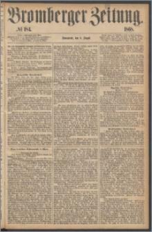 Bromberger Zeitung, 1868, nr 184